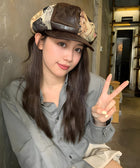 Y2K Puppy Newsboy Cap