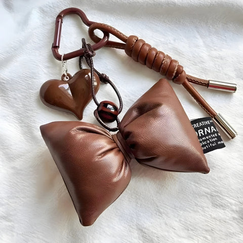 Y2K Racket & Bow Bag Charm