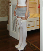 Y2K Ruffled Layered Mini Skirt