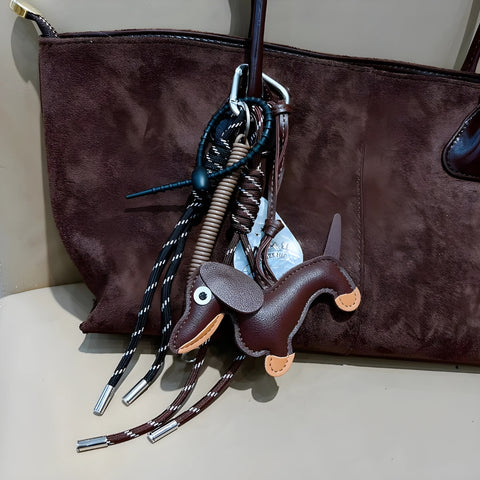 Y2K Sausage Dog Bag Charm