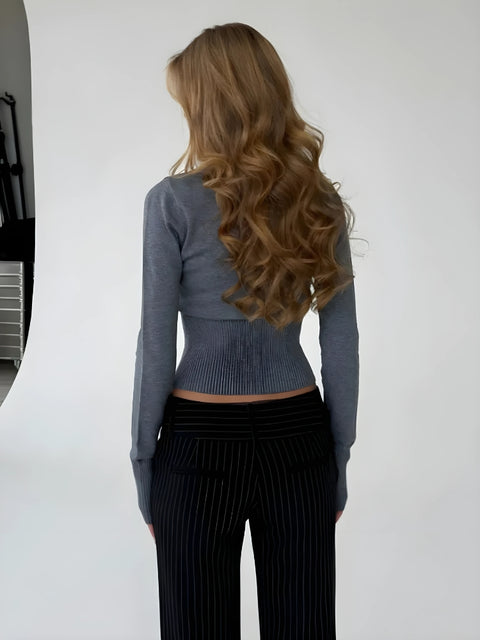 Y2K Slim Fit Cardigan