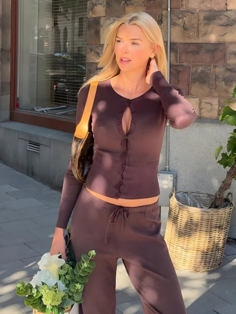 Y2K Slim Fit Cardigan