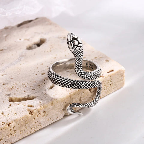 Y2K Snake Ring