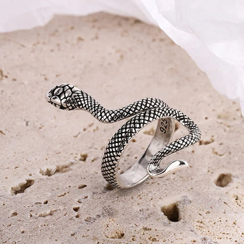 Y2K Snake Ring