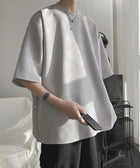 Y2K Snap Button Slit Tee