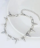 Y2K Spiked Choker Necklace