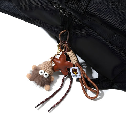 Y2K Star Pompom Buddy Bag Charm