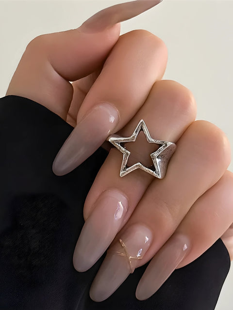 Y2K Star Ring