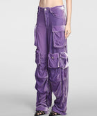 Y2K Velvet Cargo Pants
