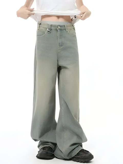 Y2K Vintage Low Rise Baggy Jeans