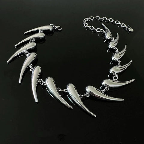 Y2K Wolf Tooth Necklace