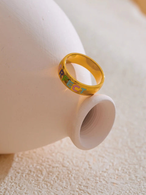 Y2K You're Perfect Ring
