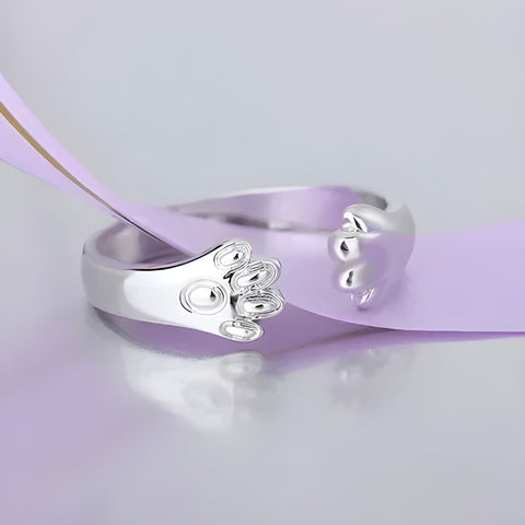 Y2K Cat Paws Ring