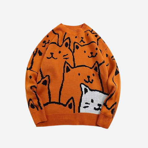 Y2K Cat Sweater