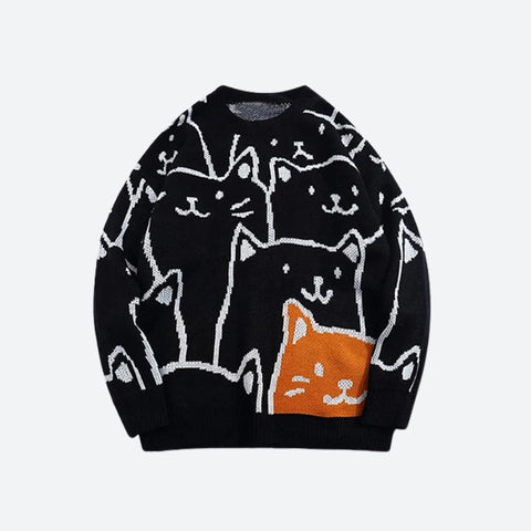 Y2K Cat Sweater