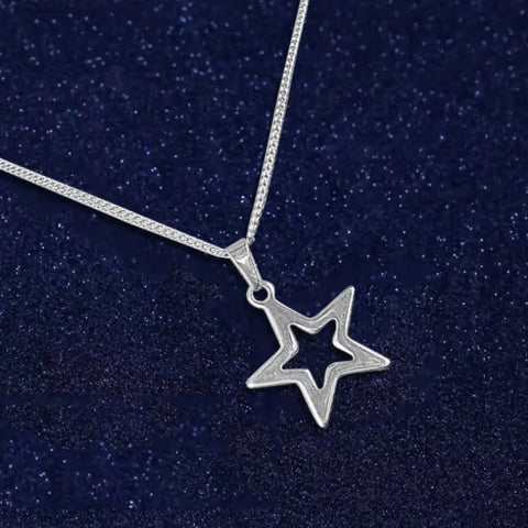 Y2K Star Necklace