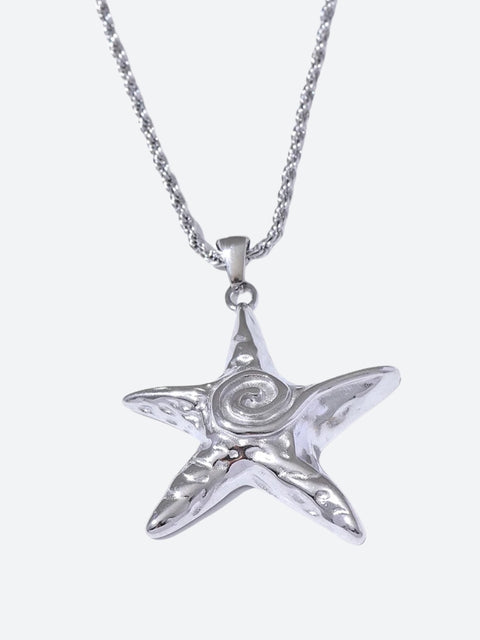 Y2K Starfish Necklace